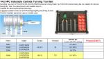 4+2 6PC Indexable Carbide Turning Tool Set