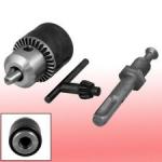 Key type drill chuck taper mounted